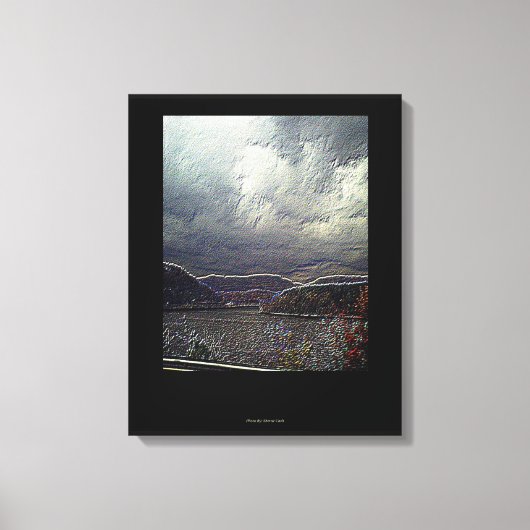 エンボスフォトオンキャンバス キャンバスプリント (正面)