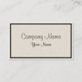 エンボスフローラタンと縁どビジネスカード 名刺