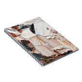 エンボスペースト絵を描油とレリーフ、 浮き彫り。プライマリ列 ノートブック (右側)