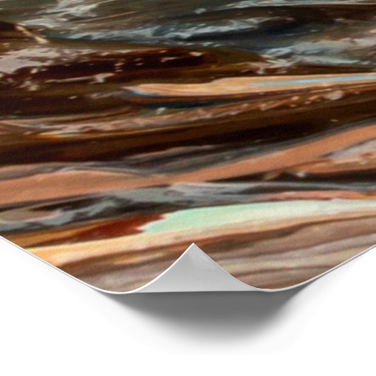 エンボスペースト絵を描油とレリーフ、 浮き彫り。プライマリ列 ポスター (角)