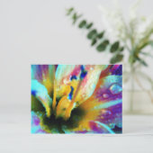 エンボスリリー葉書 ポストカード (スタンド正面)