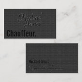 エンボスルックショーフールビジネス 名刺 (正面/裏面)