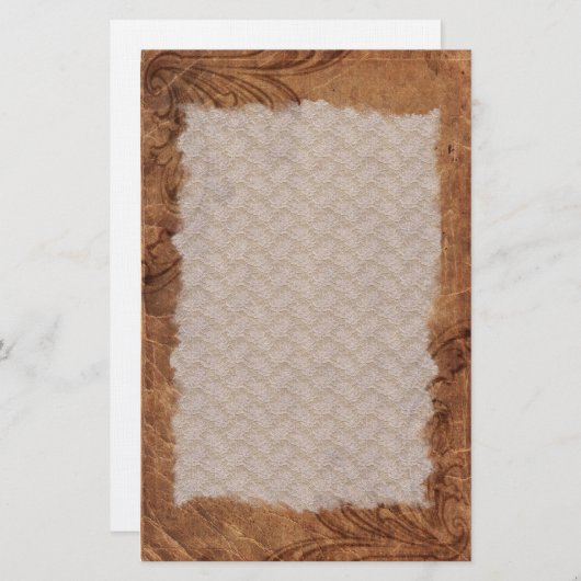 エンボスレザールック文房具 便箋 (正面/裏面)