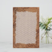 エンボスレザールック文房具 便箋 (スタンド正面)