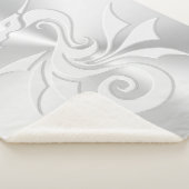 エンボス効果トライバル シェルパブランケット (3/4)