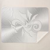 エンボス効果トライバル シェルパブランケット (正面(横))