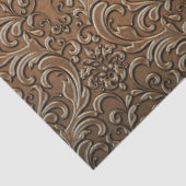 エンボス真鍮スクロールデコペティッシュペーパー 薄葉紙 (詳細)