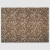 エンボス真鍮スクロールデコペティッシュペーパー 薄葉紙 (正面)