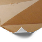 エンボス茶色 ポスター (角)