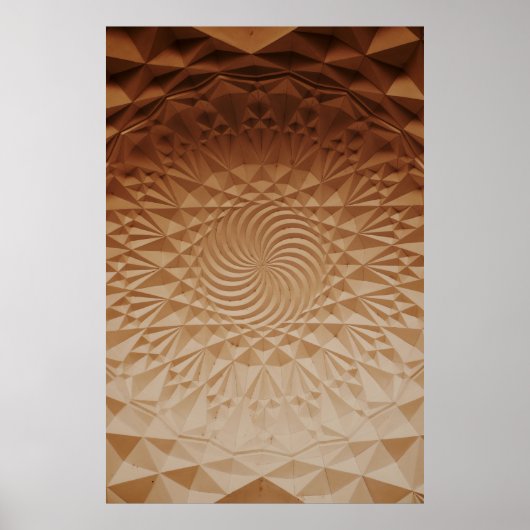 エンボス茶色 ポスター (正面)