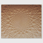 エンボス茶表面 ラッピングペーパー (フラット)