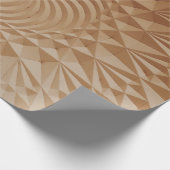 エンボス茶表面 ラッピングペーパー (角)