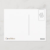 エンボス金ゴールドドラゴン ポストカード (裏面)