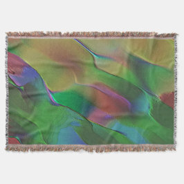 エンボス黄と緑 スローブランケット