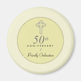 エンボス・クロス神父50周年 マグネット