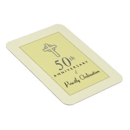エンボス・クロス神父50周年 マグネット