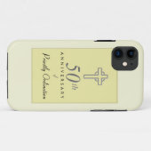 エンボス・クロス神父50周年 Case-Mate iPhoneケース (裏面(横))