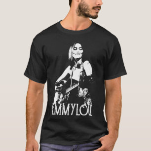 エンミルーホワイトステンシル Tシャツ