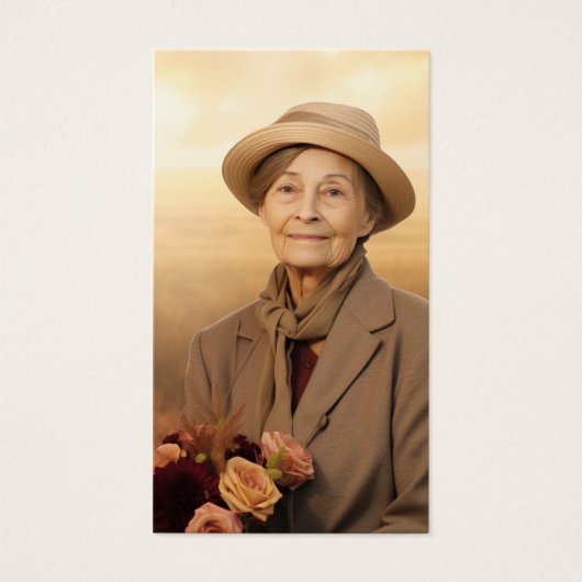 エンメスペインのモリアアモローザ祈りの言葉フォトカード (正面)