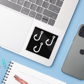 エンメン国旗 シール (ノートパソコンとiPhone)