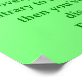 エンリコフェルミ引用文 ポスター (角)