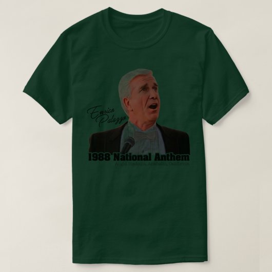 エンリコ・パラッツォ国歌1988 Tシャツ (デザイン正面)
