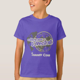エンルートポアベンチャーサマーキャンプの子供tシャツ tシャツ