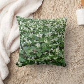 エンレイソウ分野の枕 クッション (ブランケット)