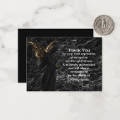 エン白熱［赤熱］光を放つジェルサンキューカード ノートカード (正面/裏面インサイチュ)