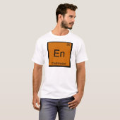 エン - エンチラーダの冗談化学元素記号Tシャツ Tシャツ (正面フル)