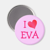 エヴァが大好き マグネット (正面/裏面)