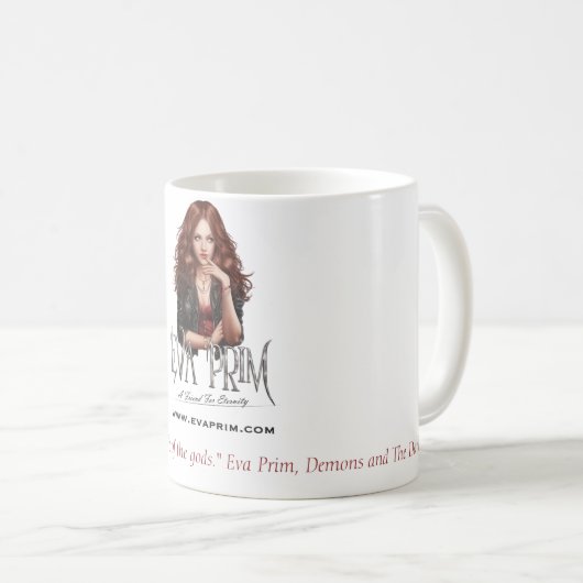 エヴァのきちんとしたロゴのマグ コーヒーマグカップ (正面右)