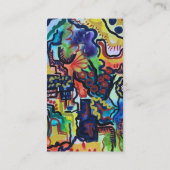 エヴァのガーデンハンド色彩の鮮やかアモダンート 名刺 (裏面)