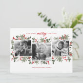 エヴァグリーンメリークリスマスフォトカード (スタンド正面)