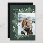 エヴァグリーン応援クリスマスフラットフォトカード (正面/裏面)
