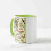 エヴァタンガイケーターオペラハウスアールヌーボーポスター マグカップ (正面左)