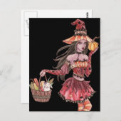 エヴァニア – ウィッチはがき ポストカード (正面/裏面)