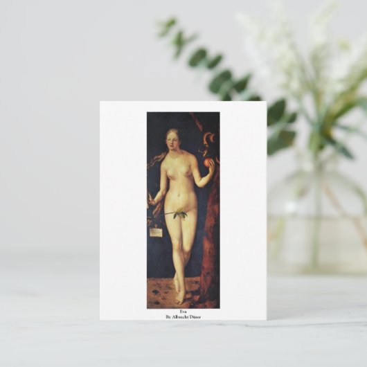 エヴァバイアルブレヒトデューラー ポストカード (スタンド正面)