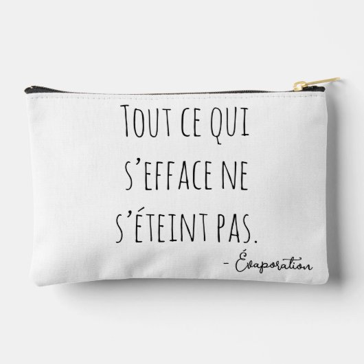 エヴァパレーションポートレートピクセルアートノワールとブラン アクセサリーポーチ (裏面)