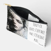 エヴァパレーションポートレートピクセルアートノワールとブラン アクセサリーポーチ (見開き)