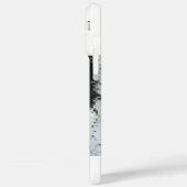 エヴァパレーションポートレートピクセルアートノワールとブラン Case-Mate iPhoneケース (裏面 / 左)