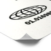 エヴァンゲリオンの終わりの最小ネオン ポスター (角)