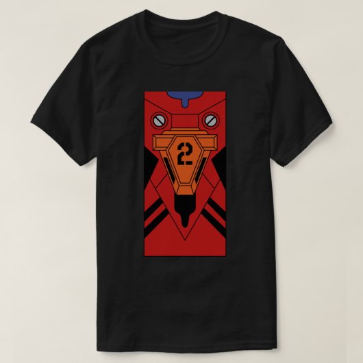 エヴァンゲリオンアスカ Tシャツ (デザイン正面)