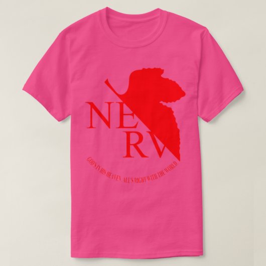 エヴァンゲリオンネルフ Tシャツ (デザイン正面)