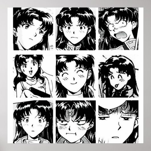 エヴァンゲリオンミサト ポスター (正面)