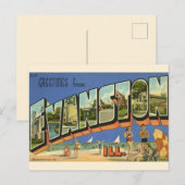 エヴァンストン（ILL）からのグリーティング。ポストカード ポストカード (正面/裏面)