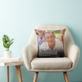 エヴァーじいちゃんグランダッドパパ定義写真 クッション (椅子)