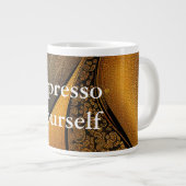 エヴァ1抽象デザイン専門マグカップ ジャンボコーヒーマグカップ (正面右)