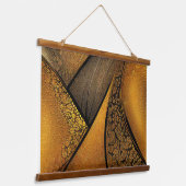 エヴァ1抽象デザイン 吊り下げ型タペストリー (傾斜あり)