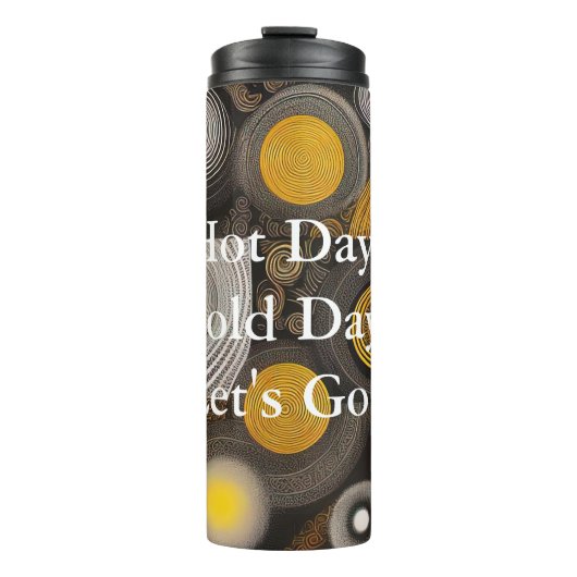 エヴァ2抽象デザインサーマルタンブラー タンブラー (正面)